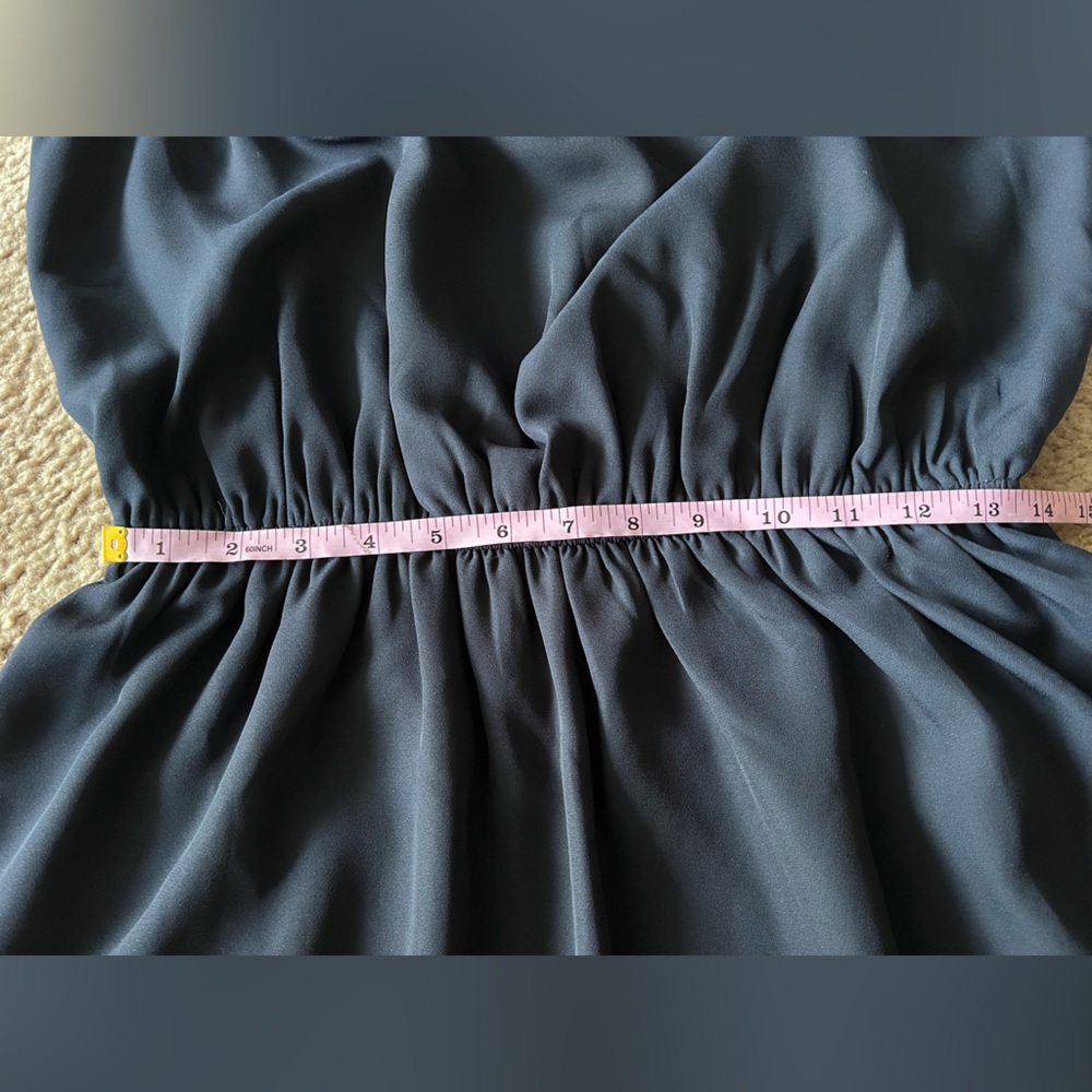 Likely Ashlee Navy Strappy Lined Mini Dress Tassel Sz 4 - Picture 9 of 11